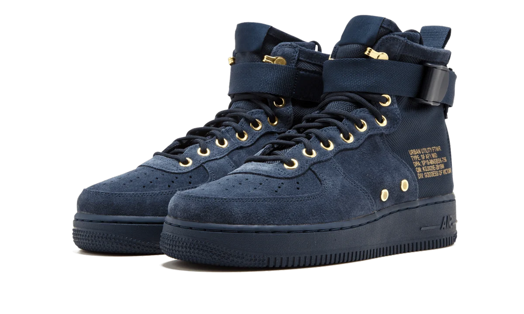 SF AF1 Mid "Obsidian" 917753 400