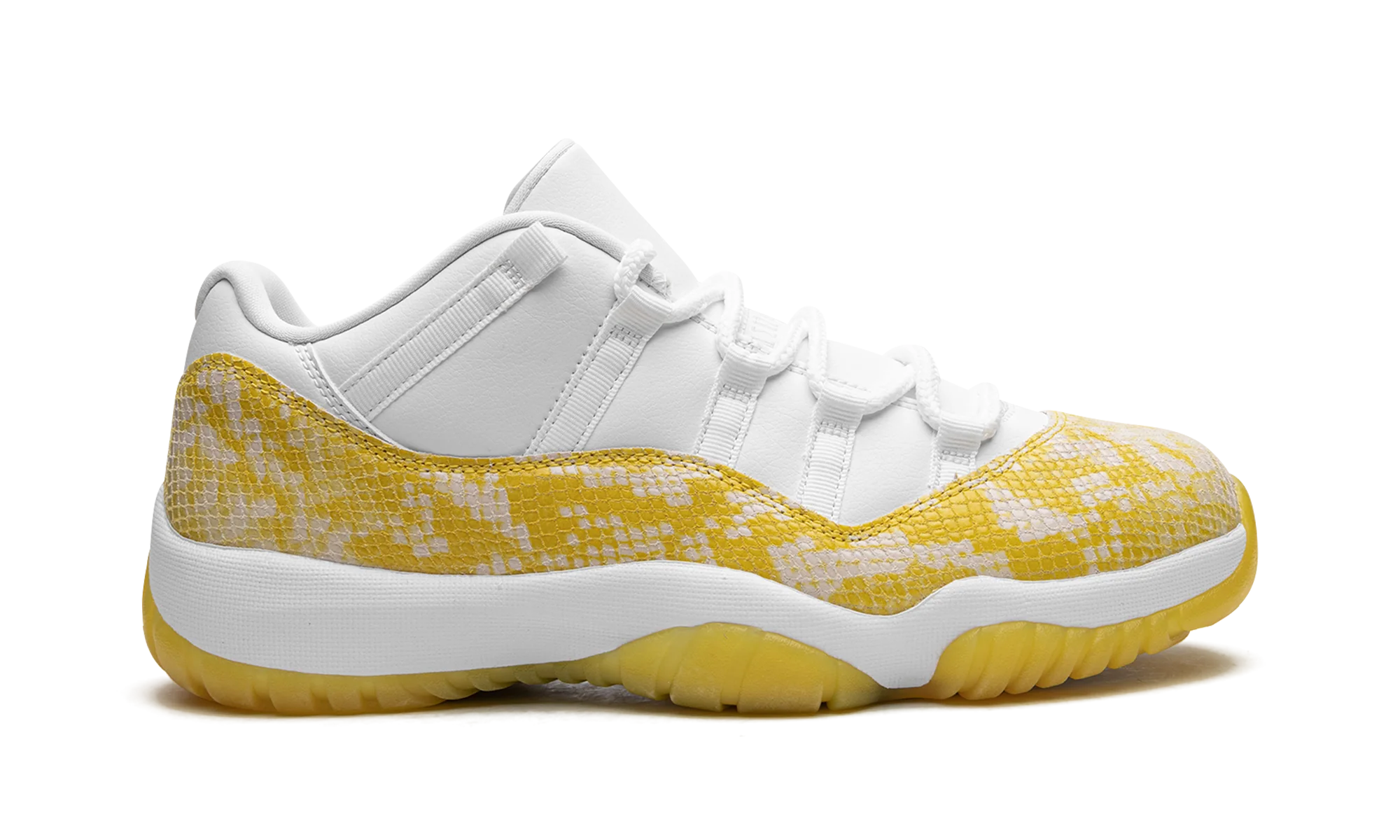 AIR JORDAN 11 LOW WMNS "Yellow Snakeskin" AH7860 107