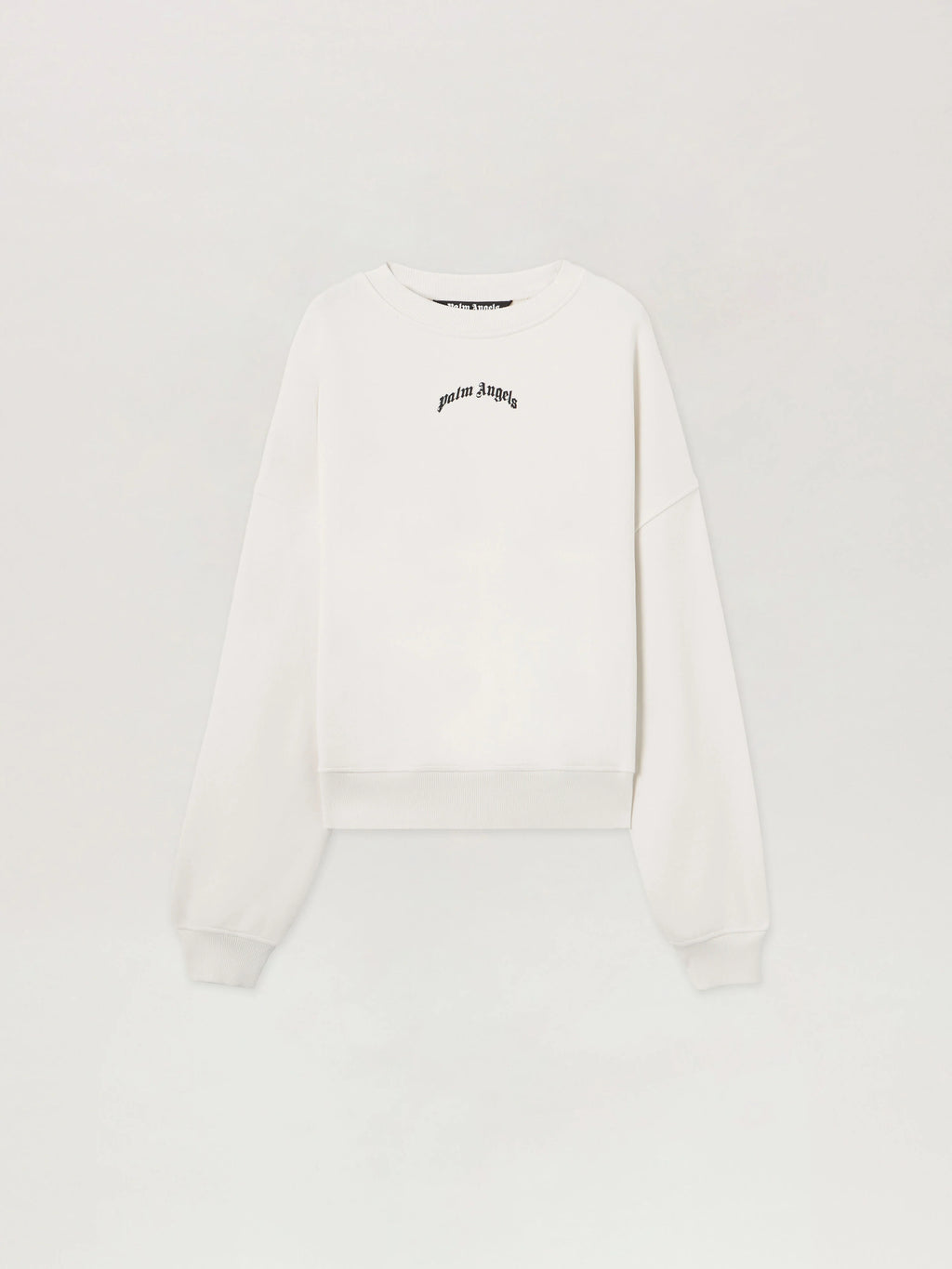 Back Curved Logo Loose Sweatshirt
