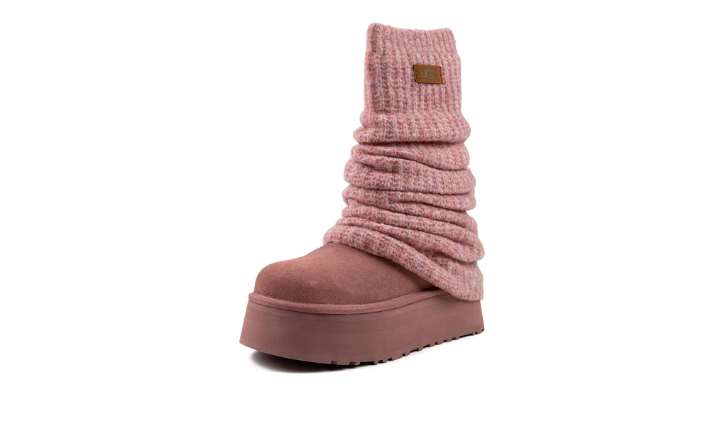 Classic Mini Dipper Legwarmer Boot WMNS "Pink Dawn" 1178990 PDW