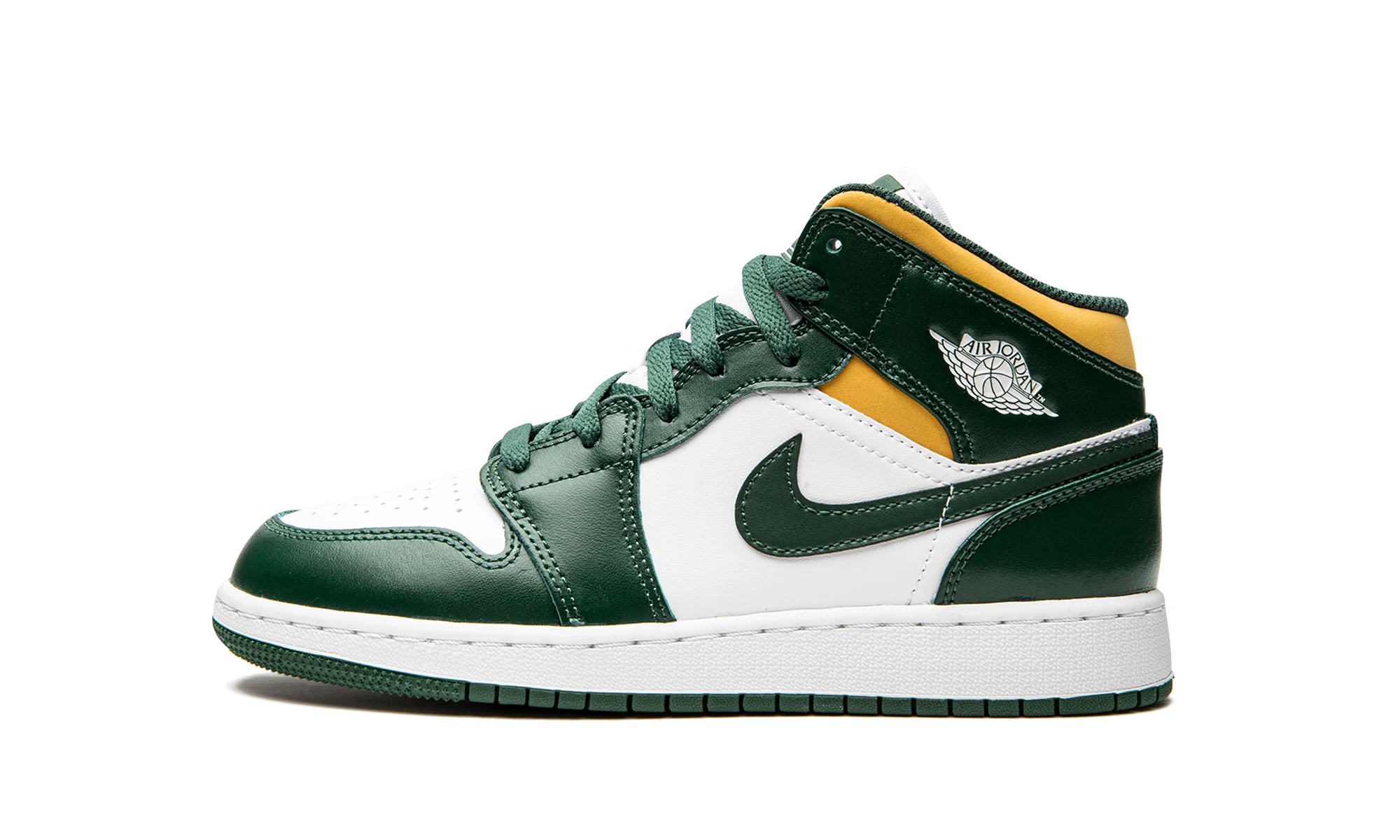 Air Jordan 1 Mid GS "Sonics" 554725 371