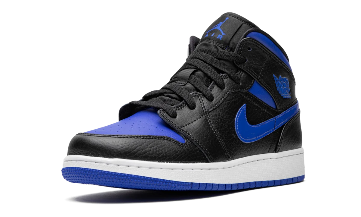 Air Jordan 1 MID GS "Black Royal" 554725 068