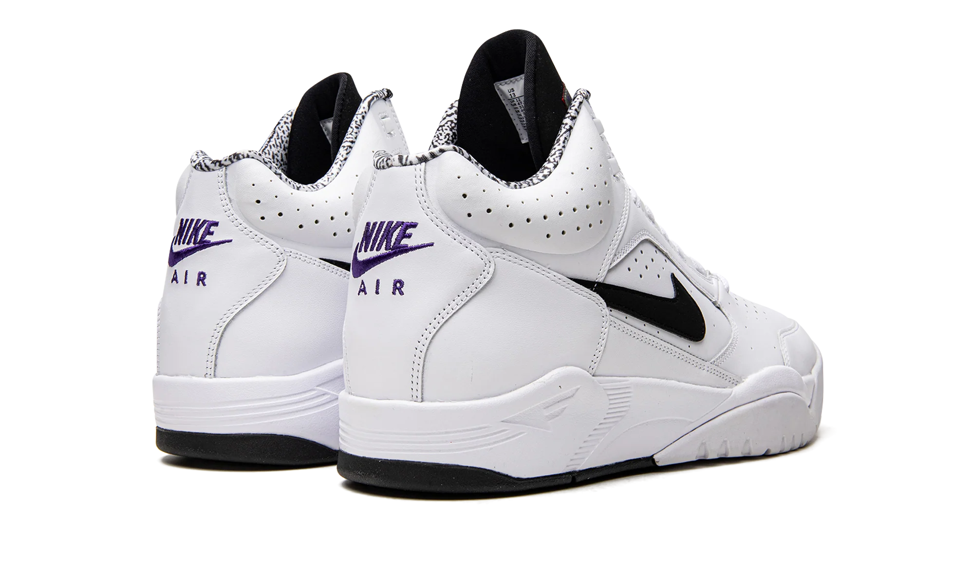 Air Flight Lite Mid "White Black" DJ2518 100