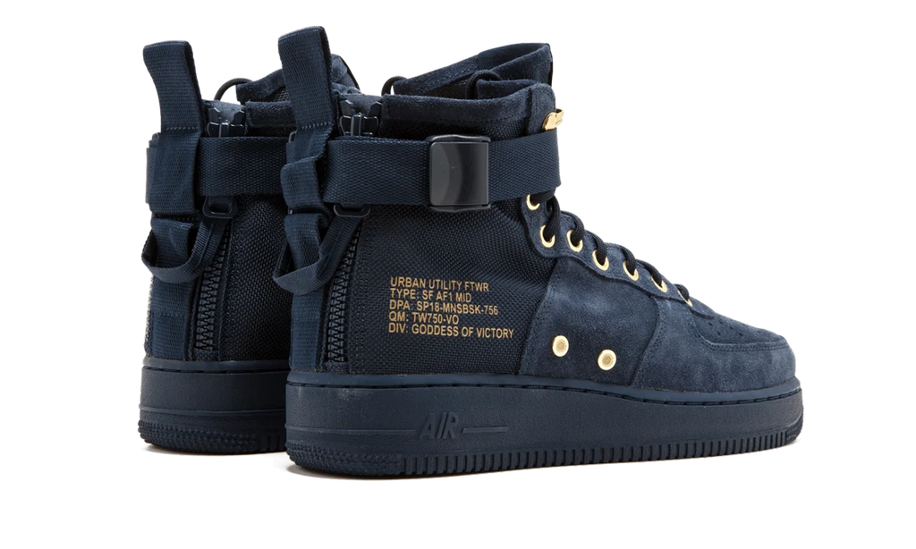 SF AF1 Mid "Obsidian" 917753 400