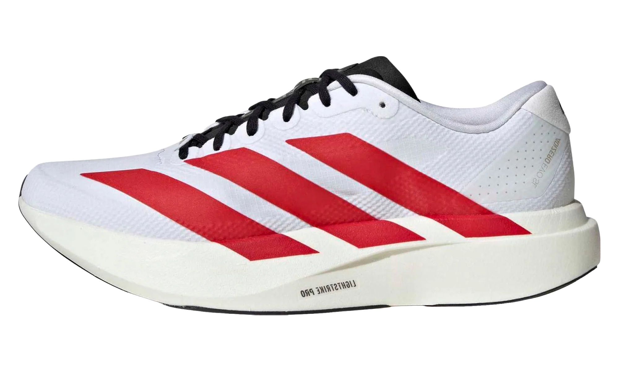 Adizero EVO SL "Cloud White Collegiate Red Black" KK3675