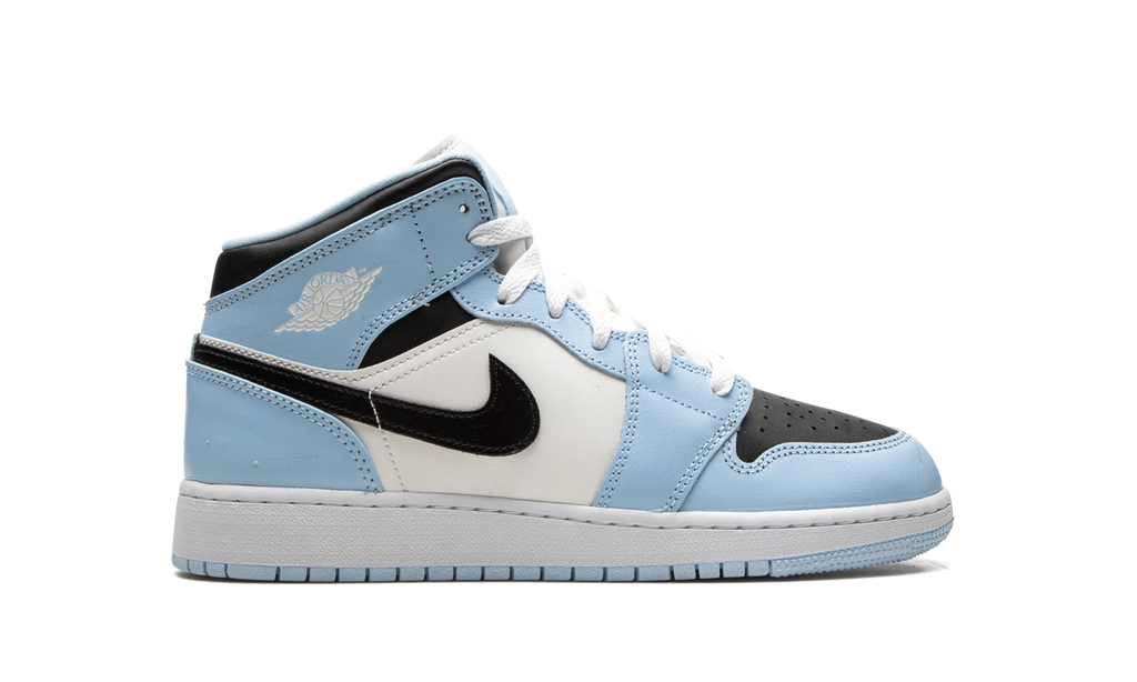 Air Jordan 1 Mid GS "Ice Blue" 555112 401