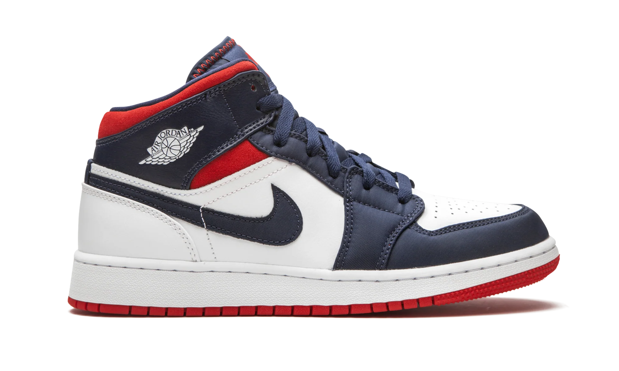 Air Jordan 1 Mid SE GS "USA" BQ6931 104