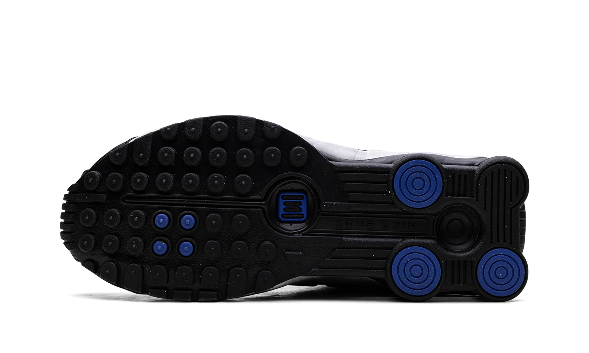 Shox R4 WMNS "Metallic Silver Black Racer Blue" AR3565 006
