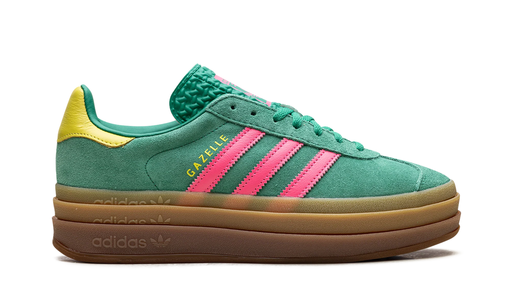 Gazelle Bold WMNS "Court Green Lucid Pink" JH9668