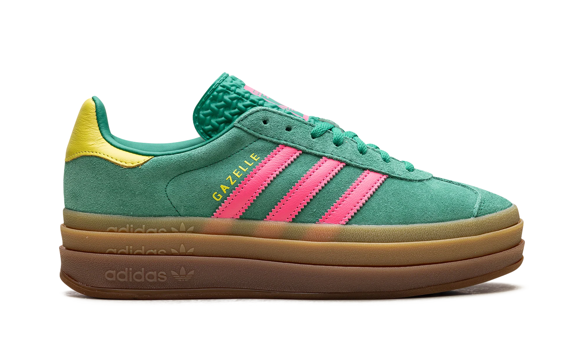Gazelle Bold WMNS "Court Green Lucid Pink" JH9668