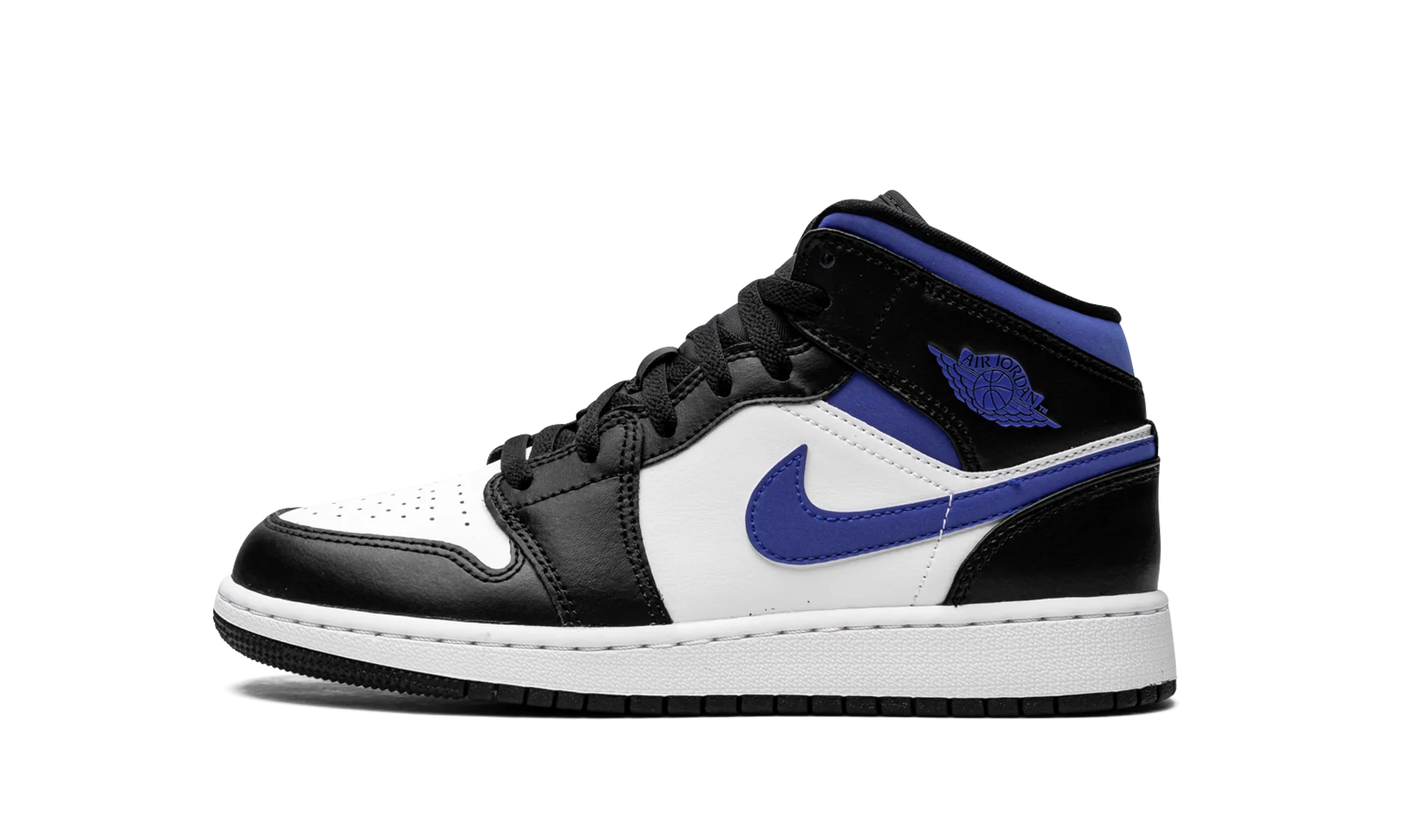 Air Jordan 1 Mid GS "Racer Blue / Black / White" 554725 140