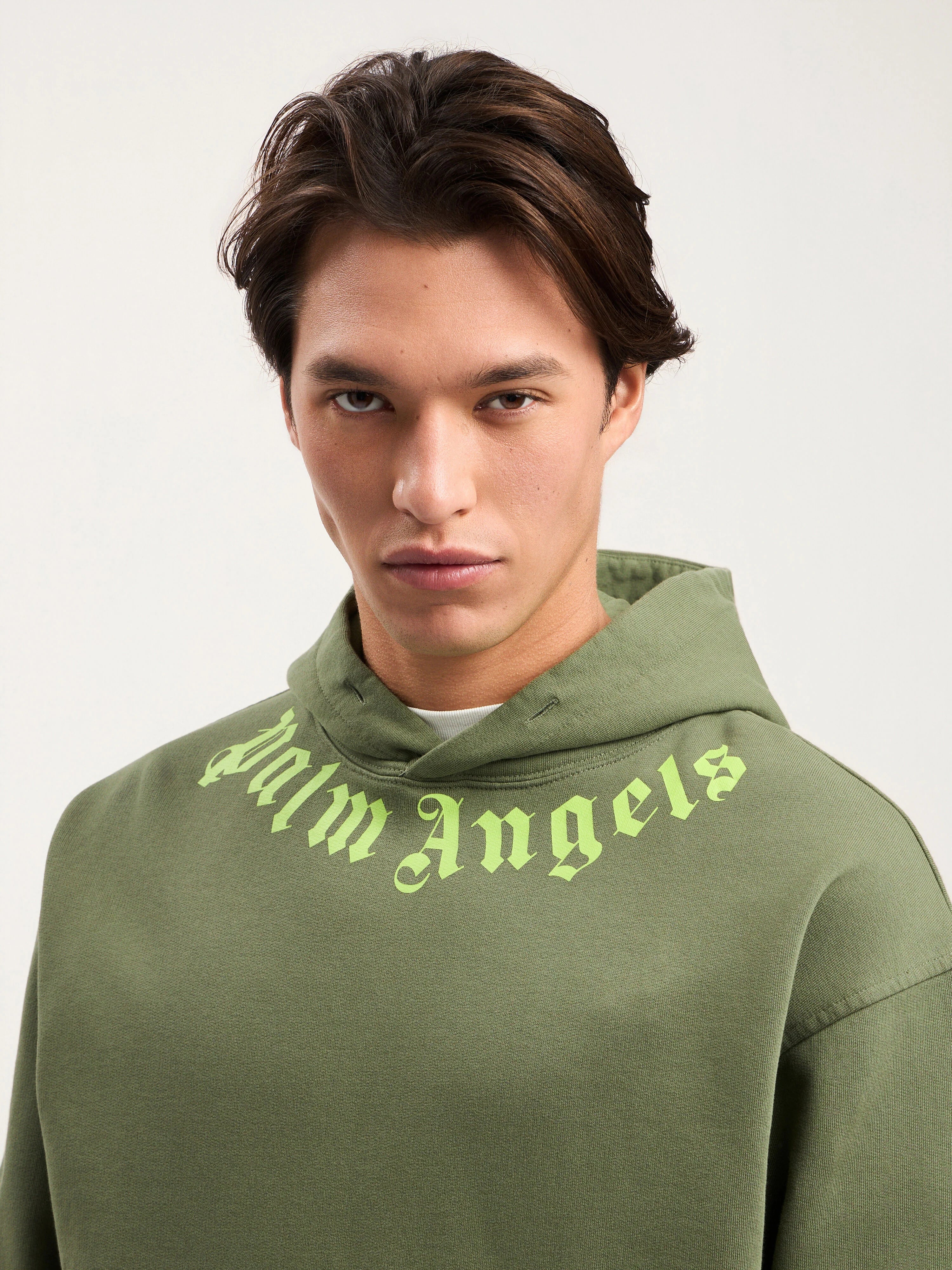 Neck Logo Hoodie