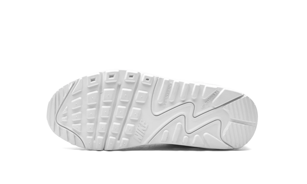 Air Max 90 Leather GS Triple "Triple White" CD6864 100
