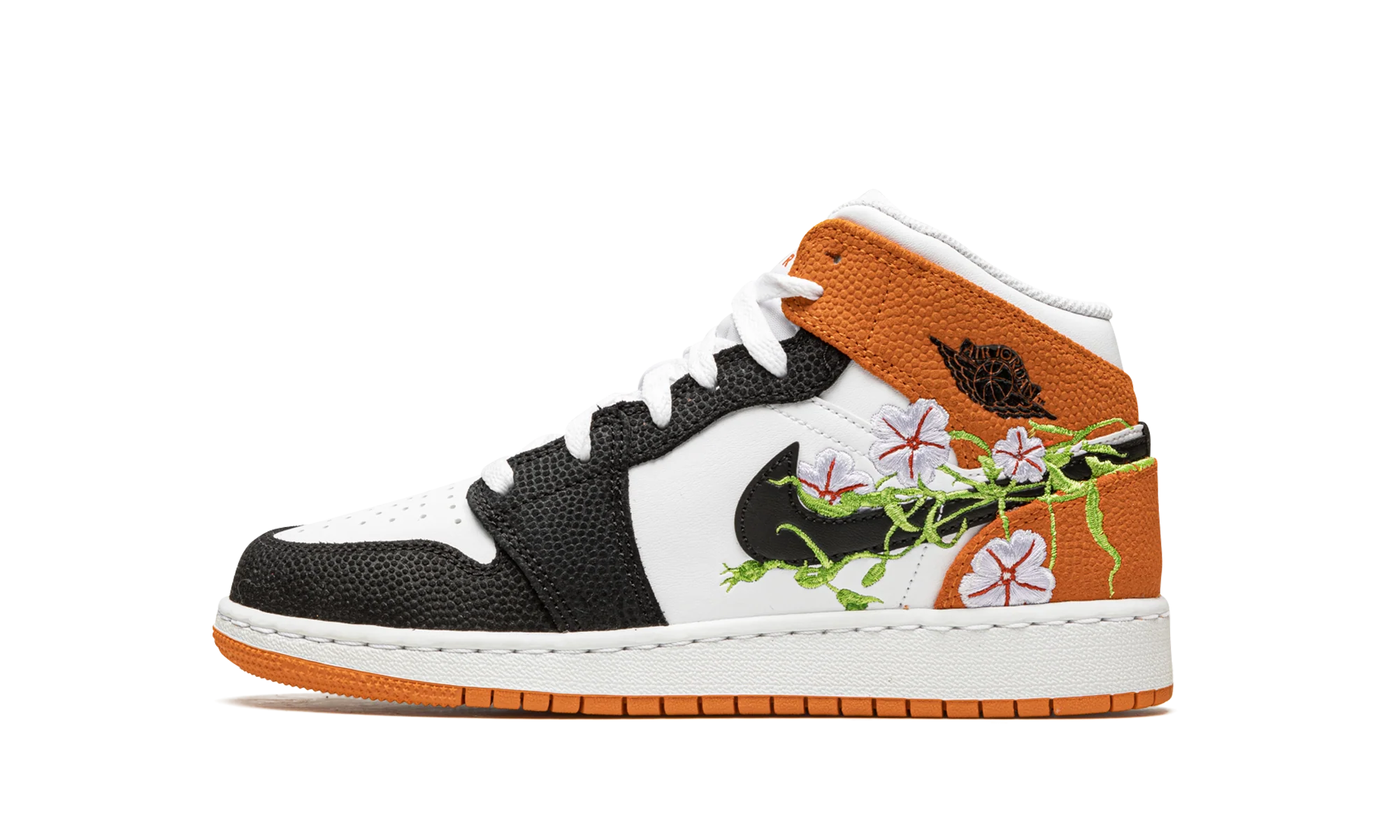 Air Jordan 1 Mid GS "Basketball Blossom" DQ8390 100