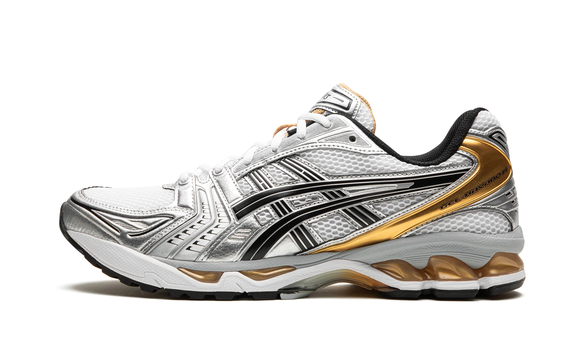 Gel-Kayano 14 "White / Pure Gold" 1201A019 102