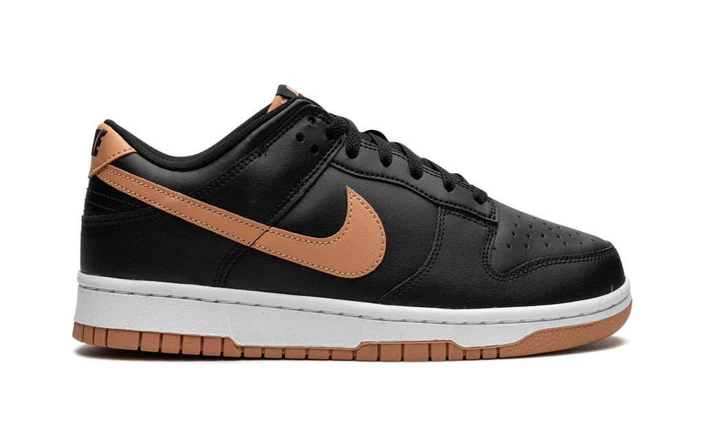 Dunk Low "Black / Amber Brown" DV0831 004