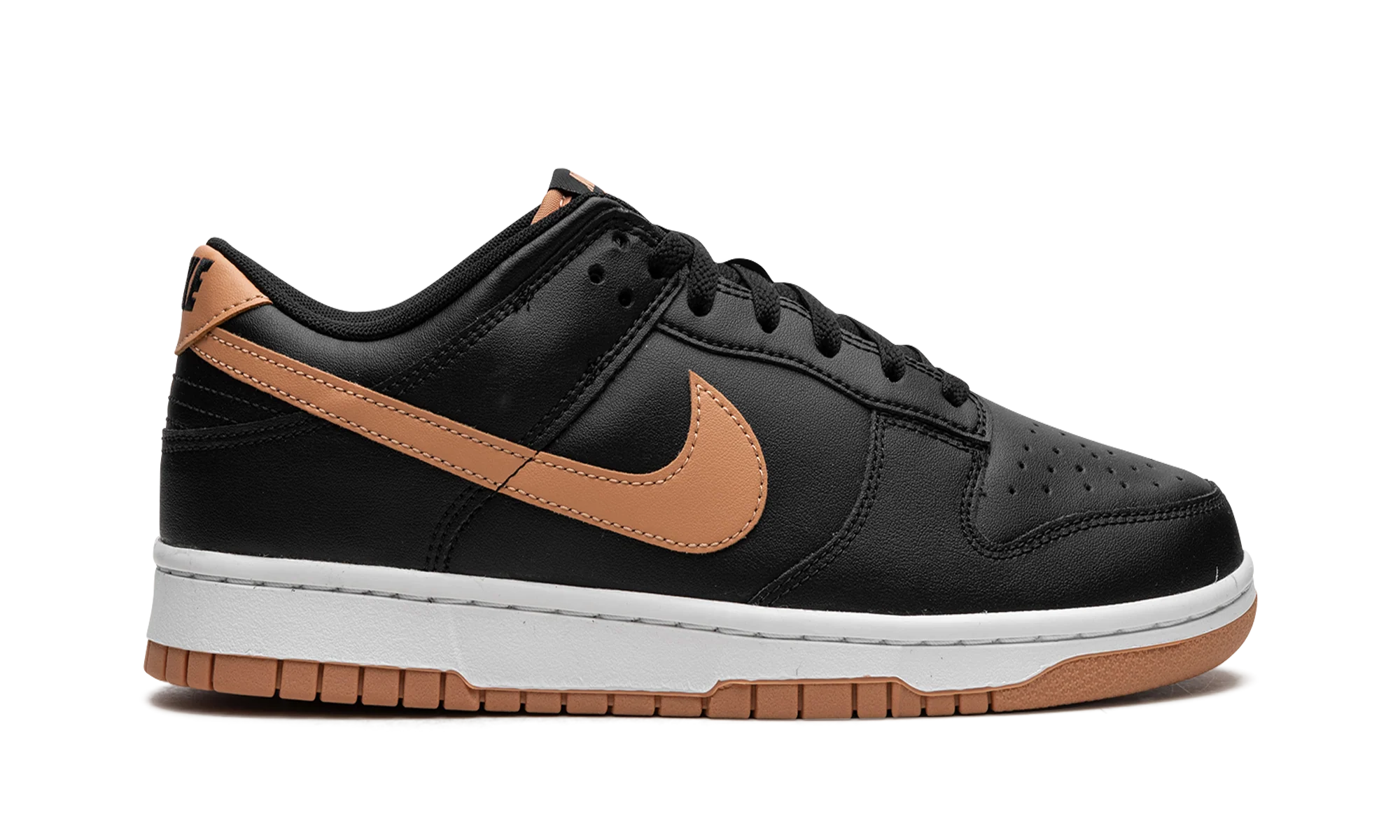 Dunk Low "Black / Amber Brown" DV0831 004