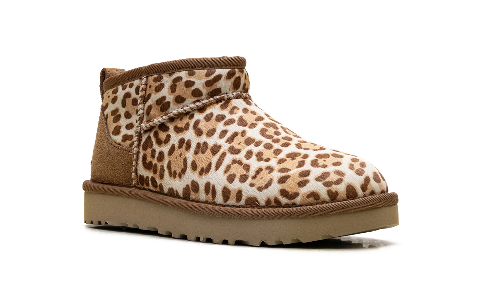 Classic Ultra Mini Boot WMNS "Felicity Leopard Jasmine" 1178110 FDJ