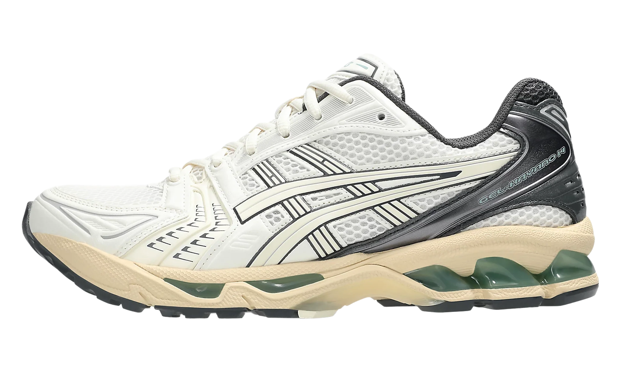 Gel-Kayano 14 "Cream Obsidian Grey" 1203A537 113