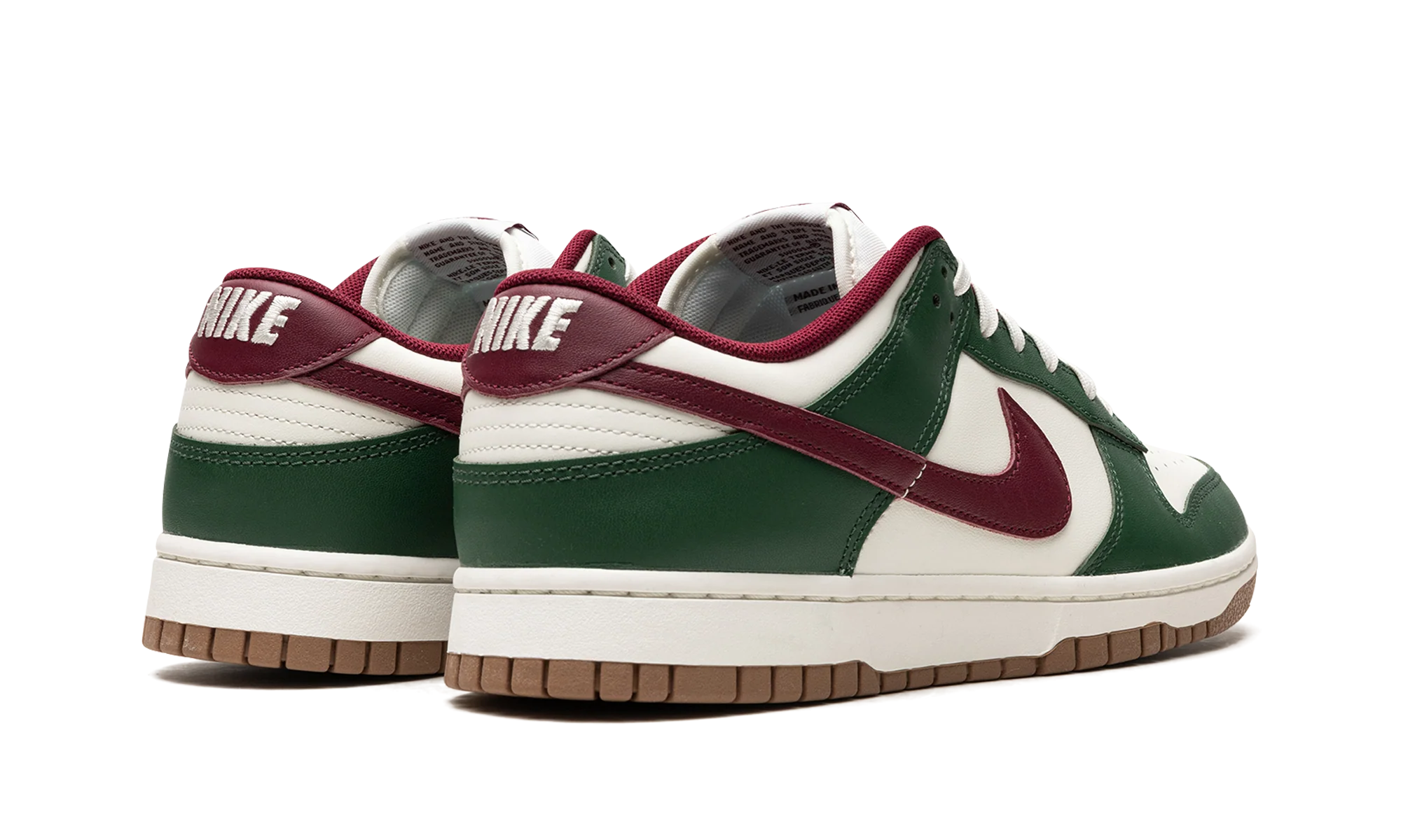 Dunk Low Retro "Gorge Green / Team Red" FB7160 161