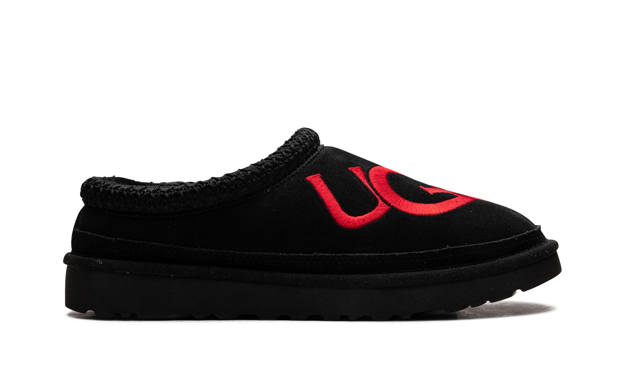 Tasman Logo Slipper "Black / Samba Red" 1112448 BSMR