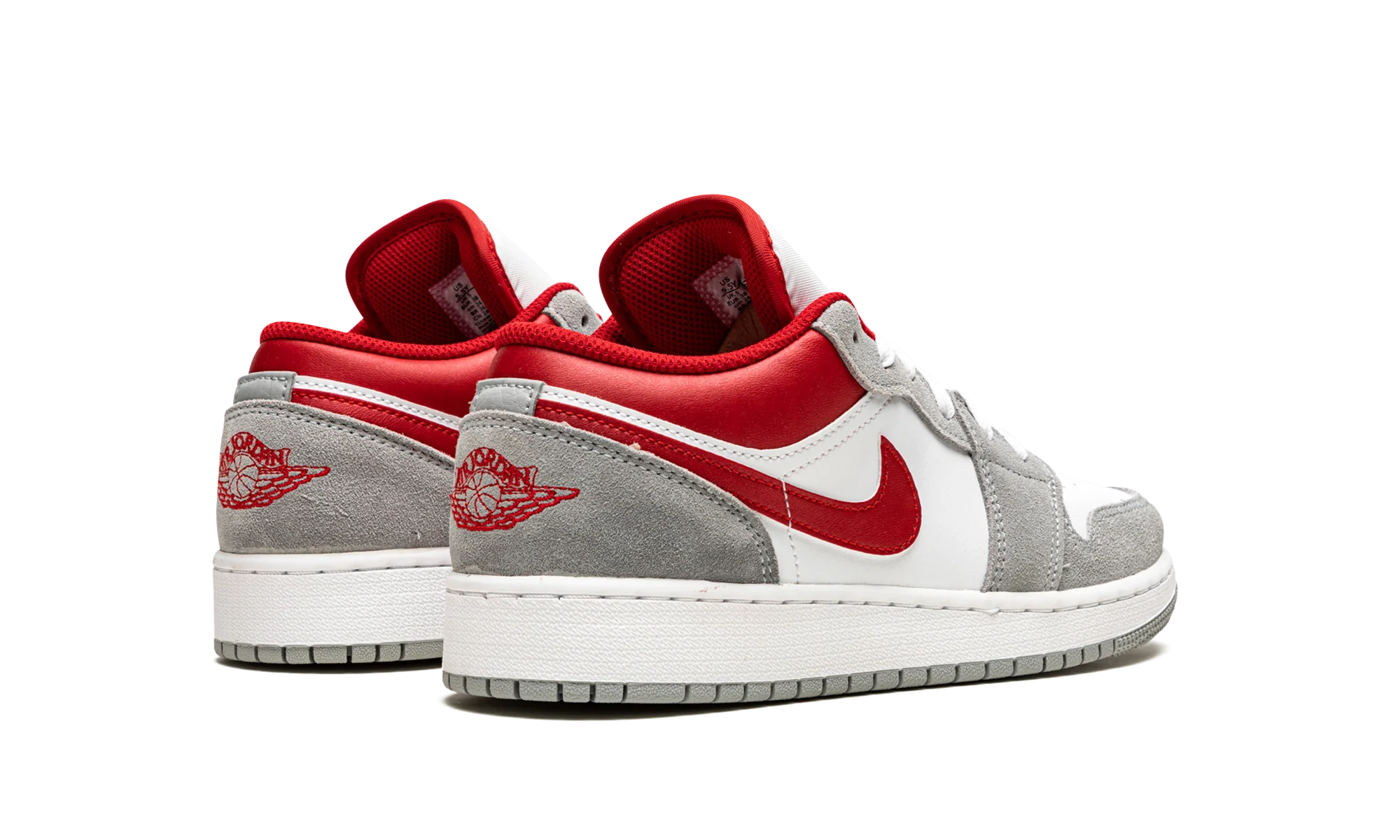 Air Jordan 1 Low SE GS "Smoke Grey Gym Red" DM0589 016