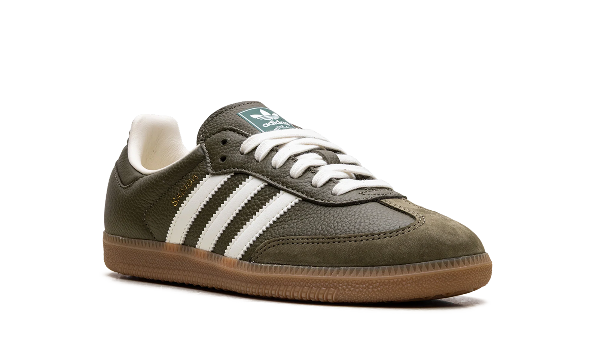 Samba OG "med dark khaki/off-white/gum" JR0890