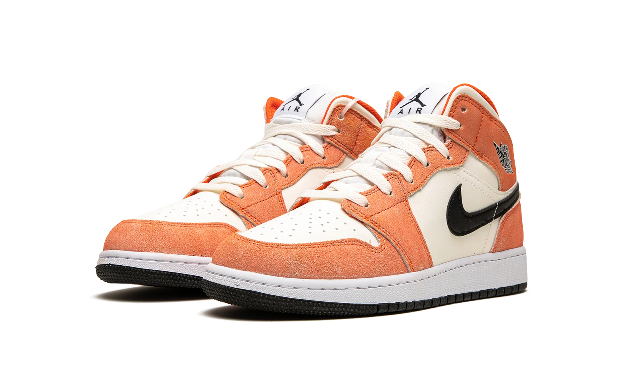 Air Jordan 1 Mid SE GS "Orange Suede" DV1336 800