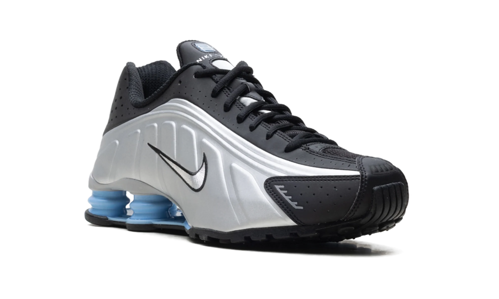 Shox R4 "Metallic Silver Black Psychic Blue" HQ1988 004