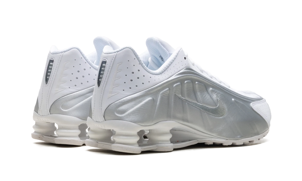 Shox R4 "White Bright Crimson Metallic Silver" HQ1988 101