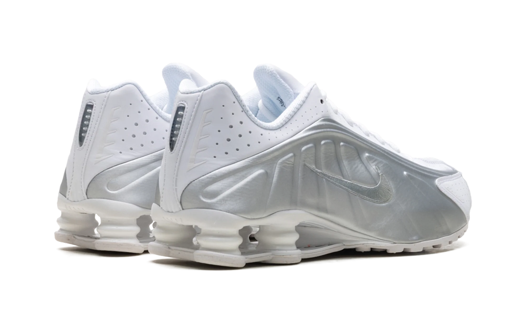Shox R4 "White Bright Crimson Metallic Silver" HQ1988 101