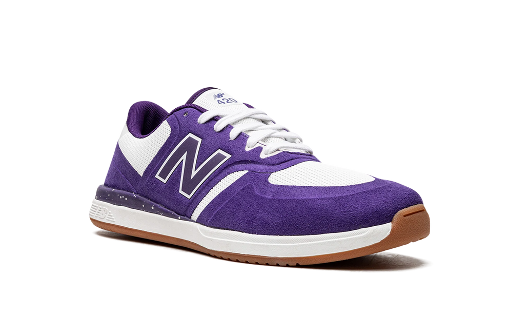 Numeric 420 "Purple White" NM420PTB