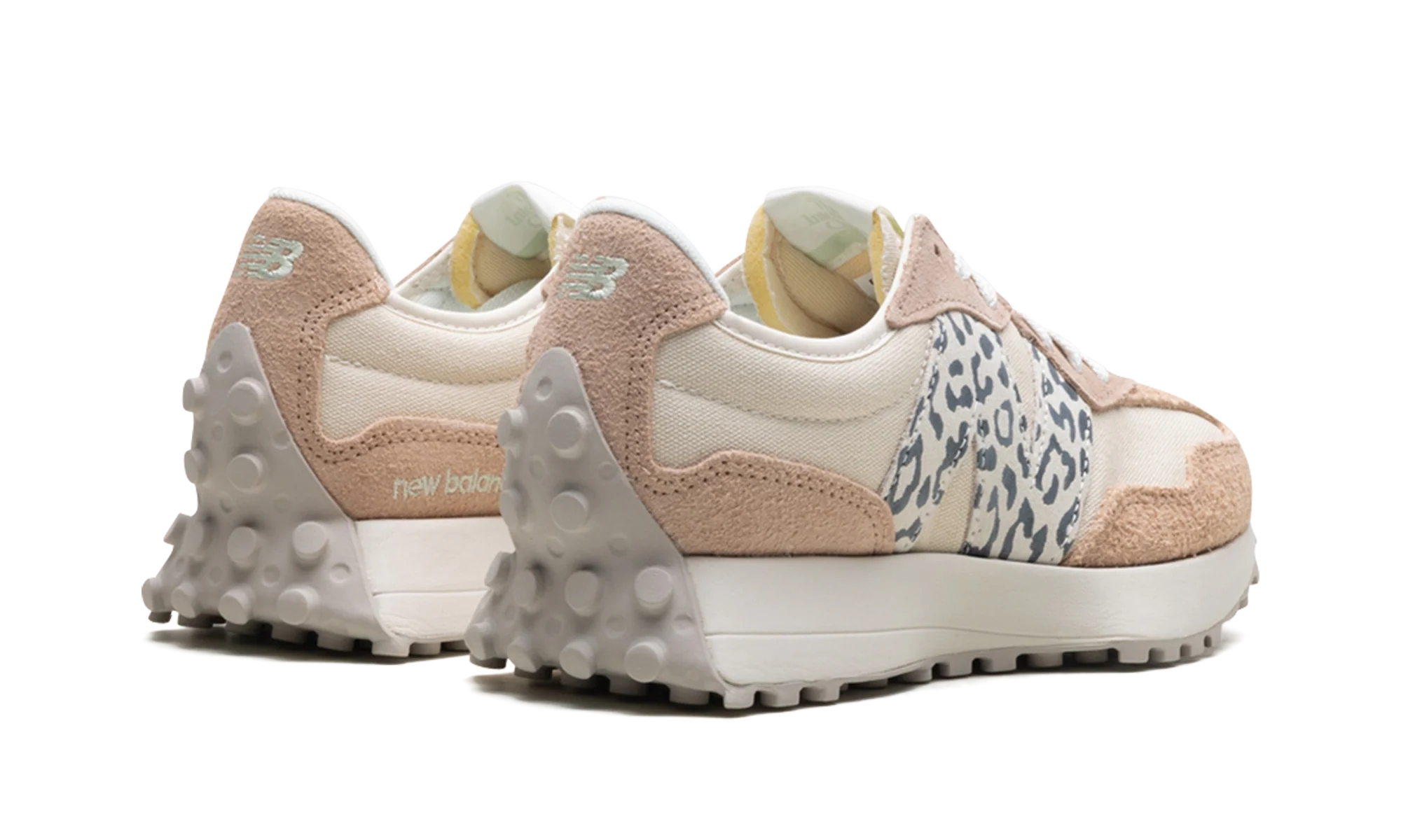 327 WMNS "Flat Taupe Linen Leopard" WS327AQ