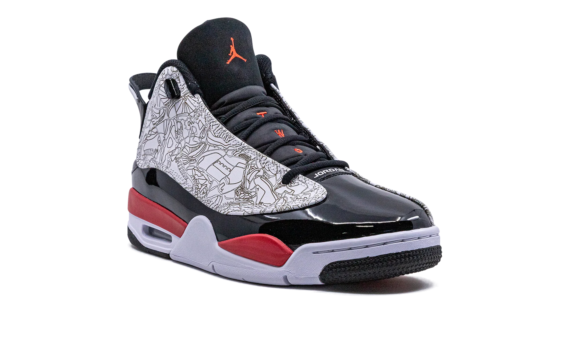 Air Jordan Dub Zero "Fire Red" 311046 162