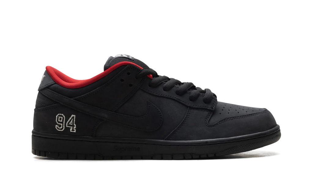 SB Dunk Low "Supreme - Black" HQ8487 001