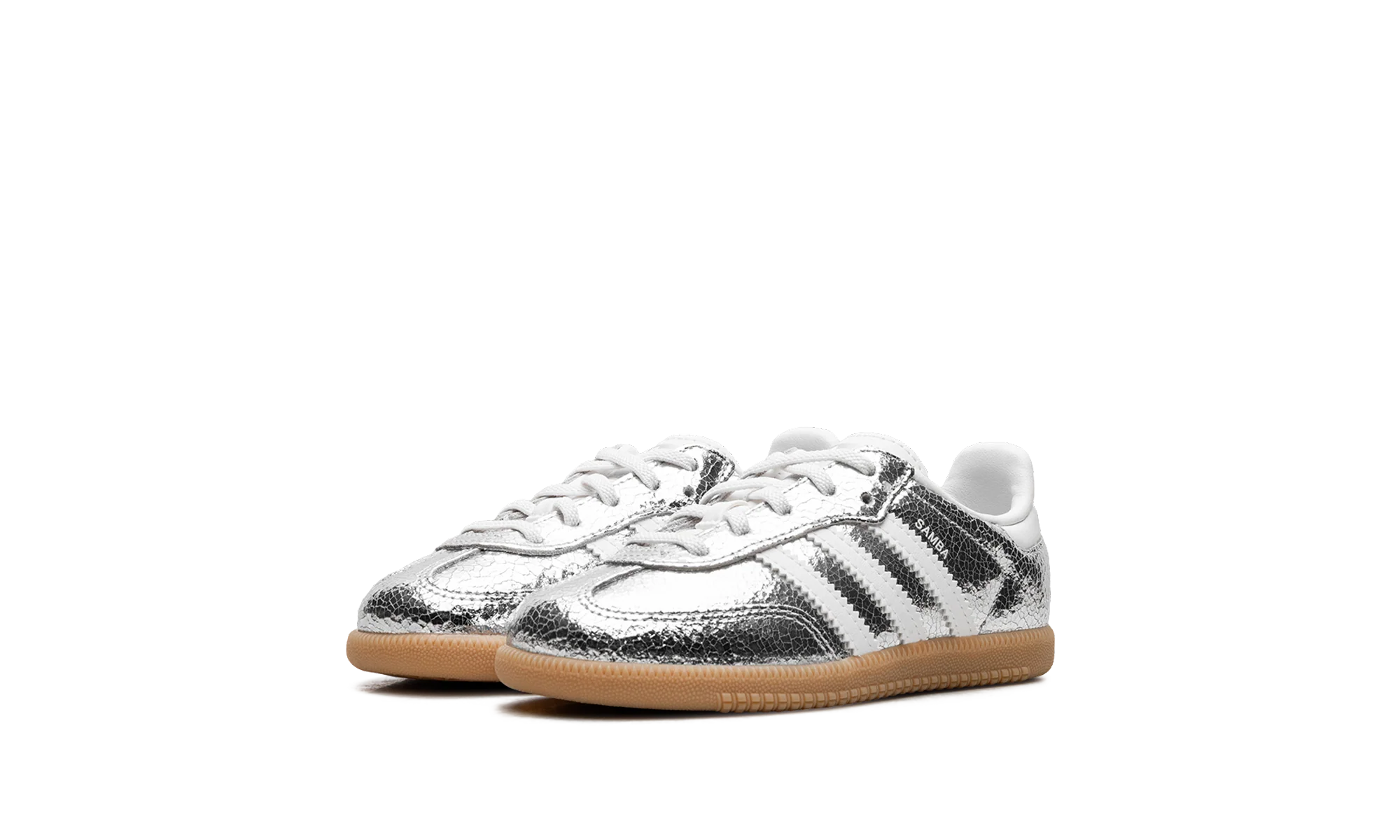 Samba OG TD "Cracked Leather Silver" JS2096