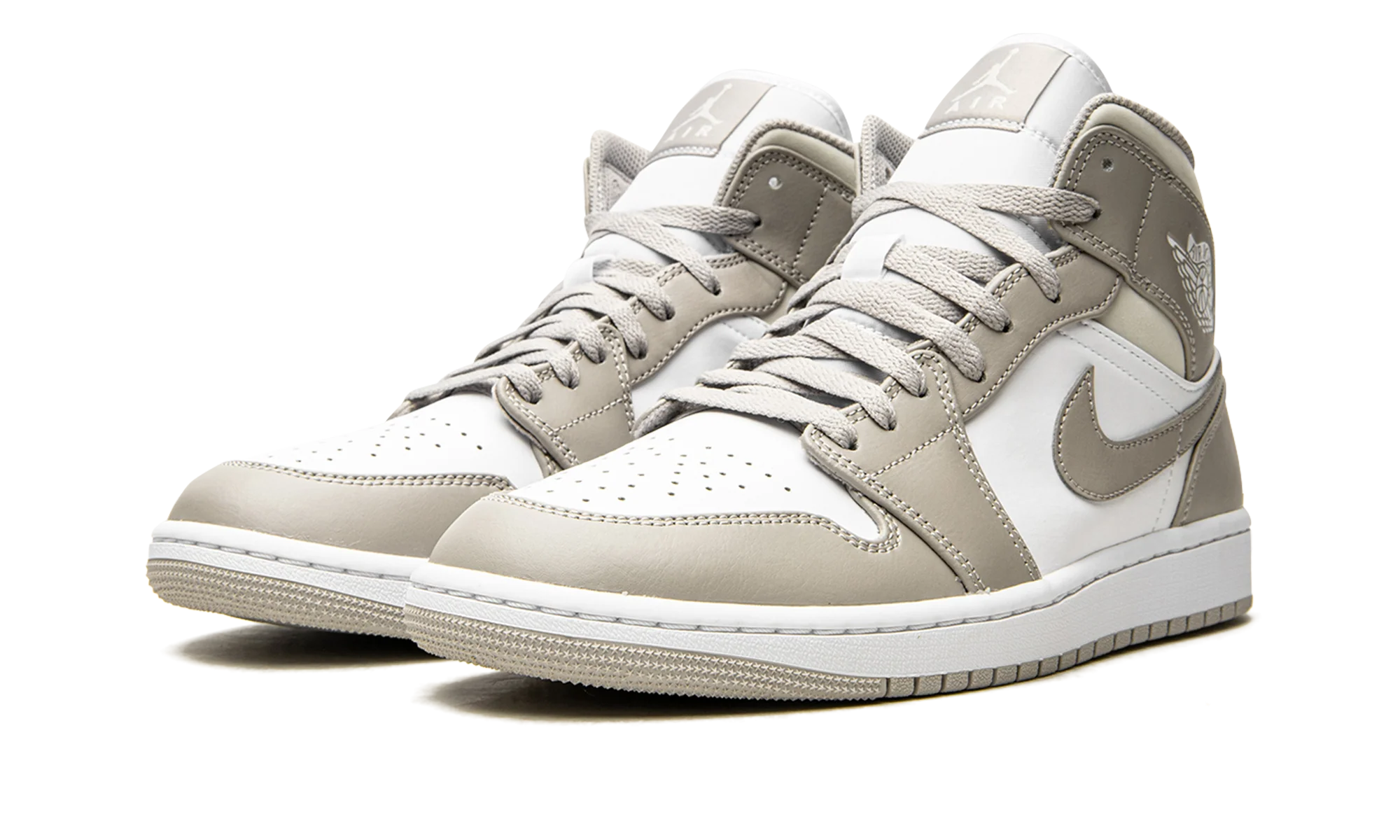 Air Jordan 1 Mid "Linen / College Grey" 554724 082