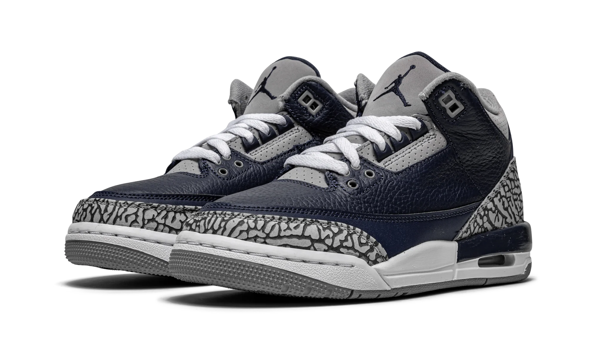 Air Jordan 3 Retro GS "Georgetown" 398614 401