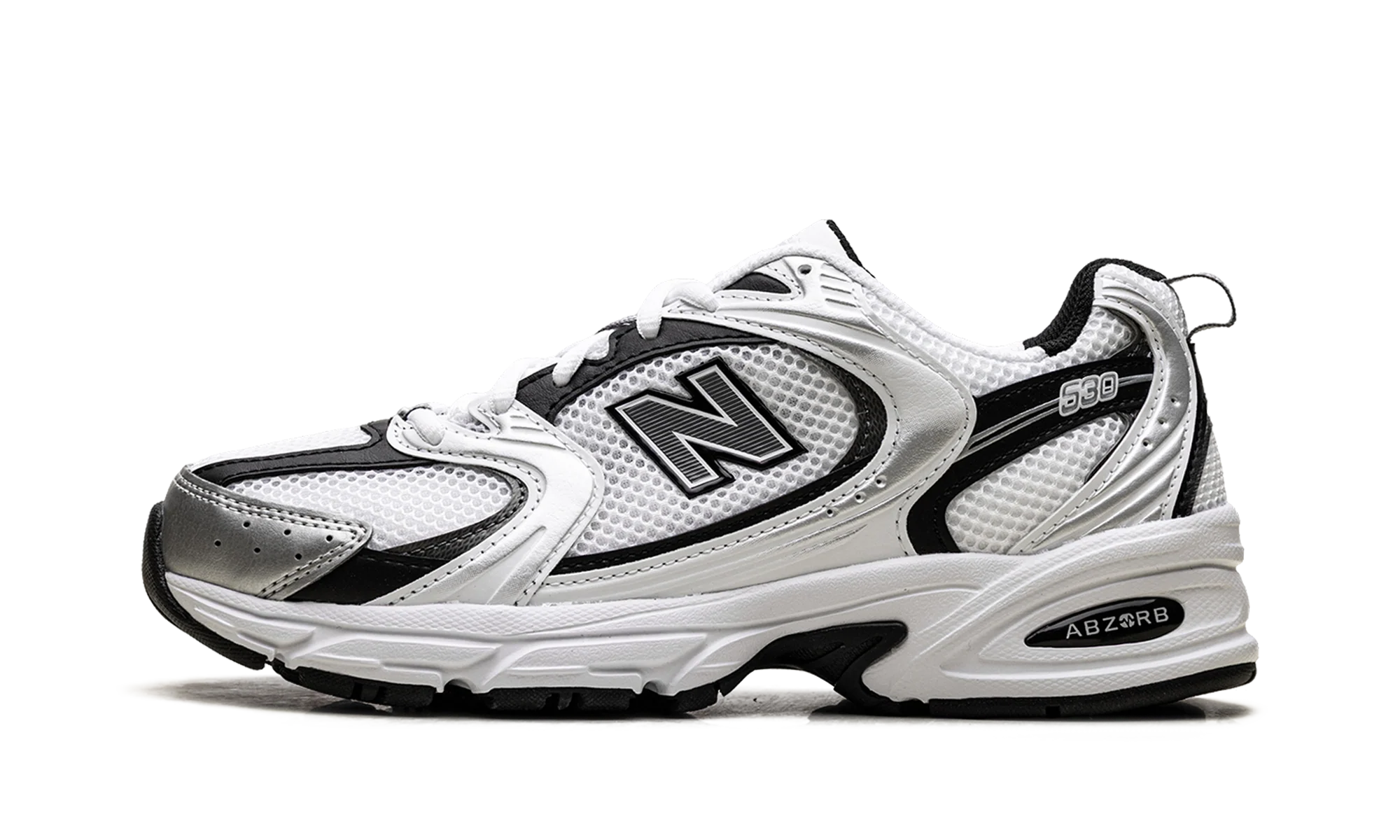530 "White Silver Metallic Black" MR530LB