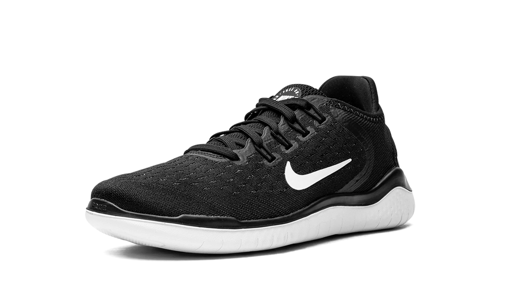 FREE RN 2018 MNS WMNS "BLACK WHITE" 942837 001