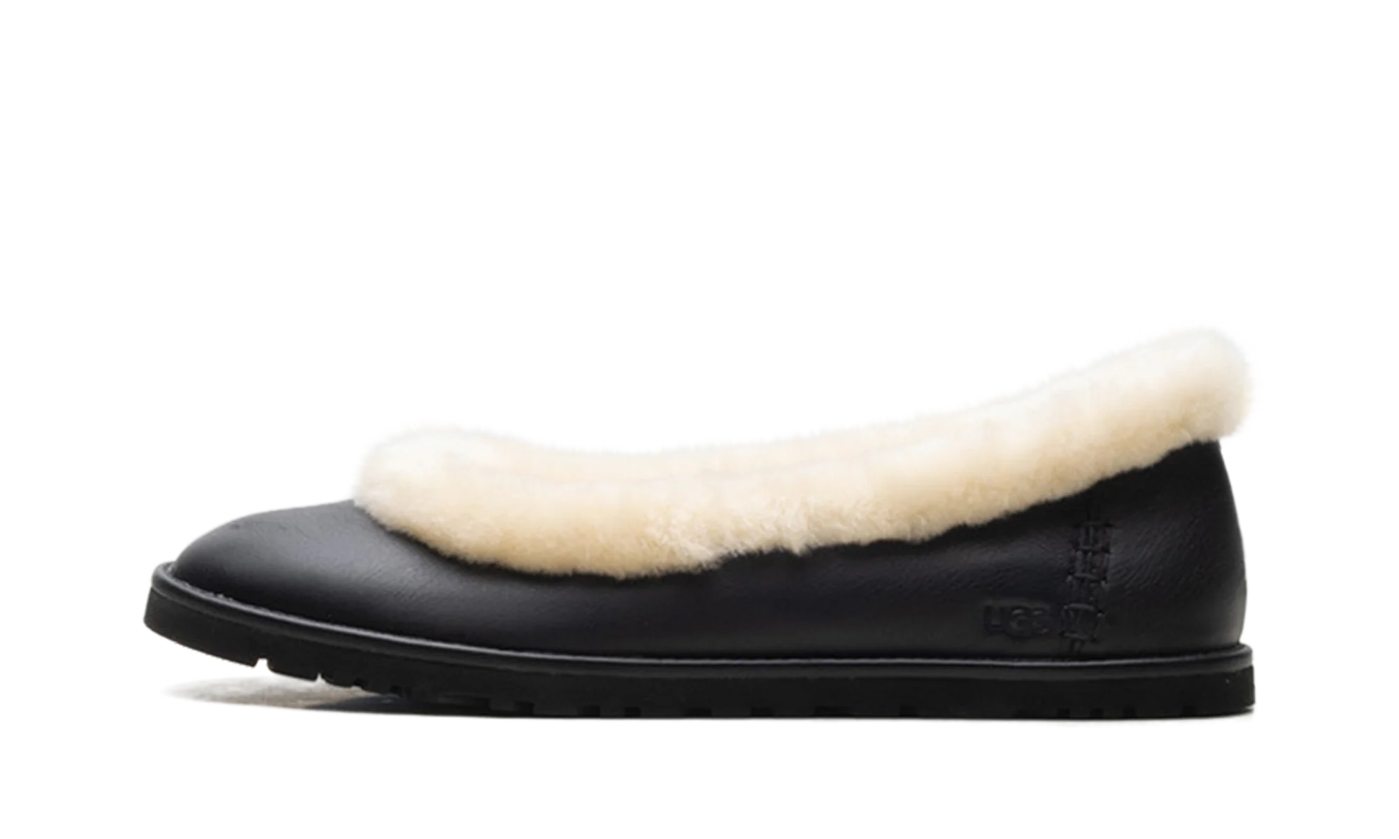 Zora Leather Ballet Flat WMNS "Black" 1178450 BLK