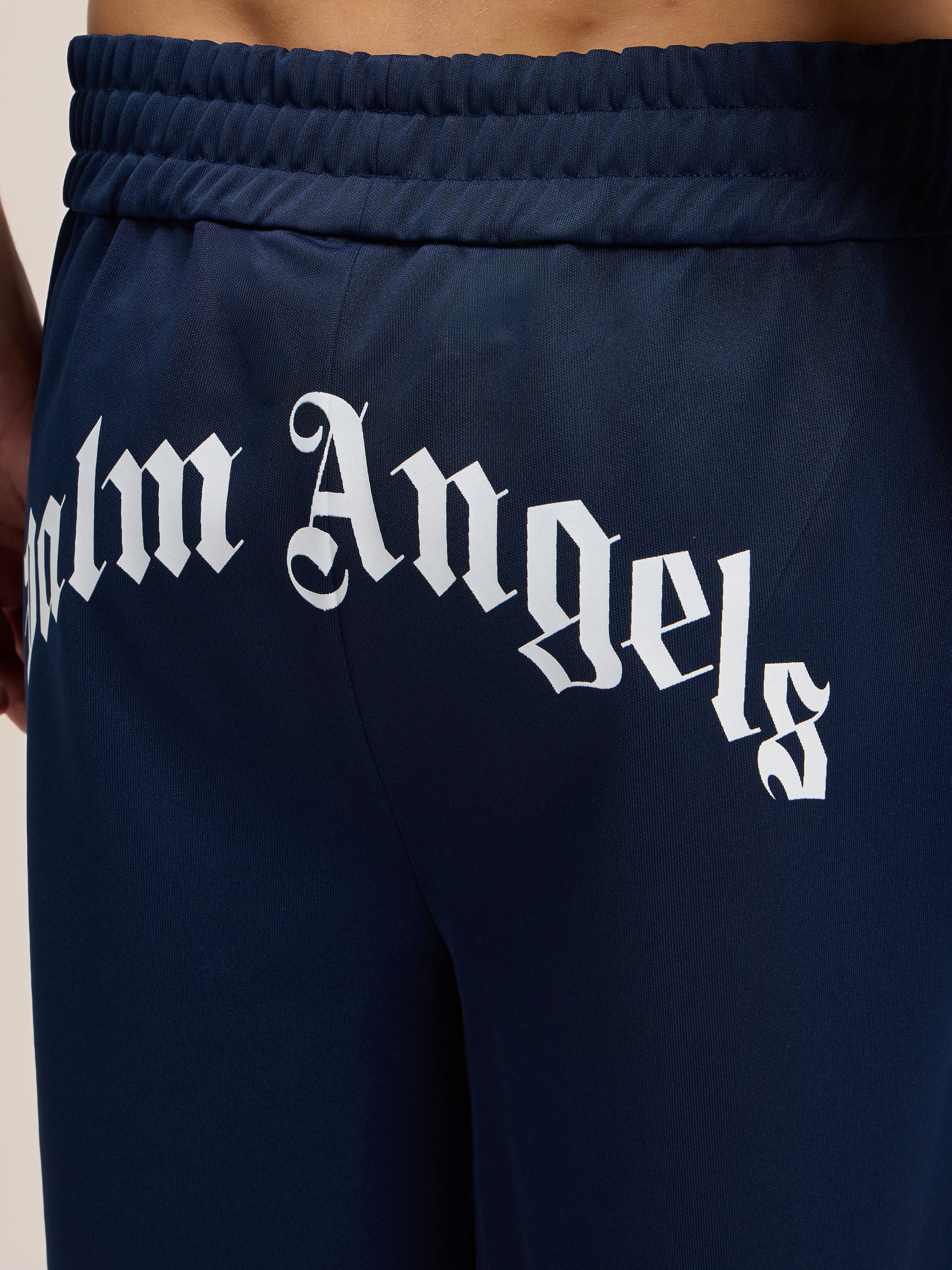 Back Curved Logo Track Shorts