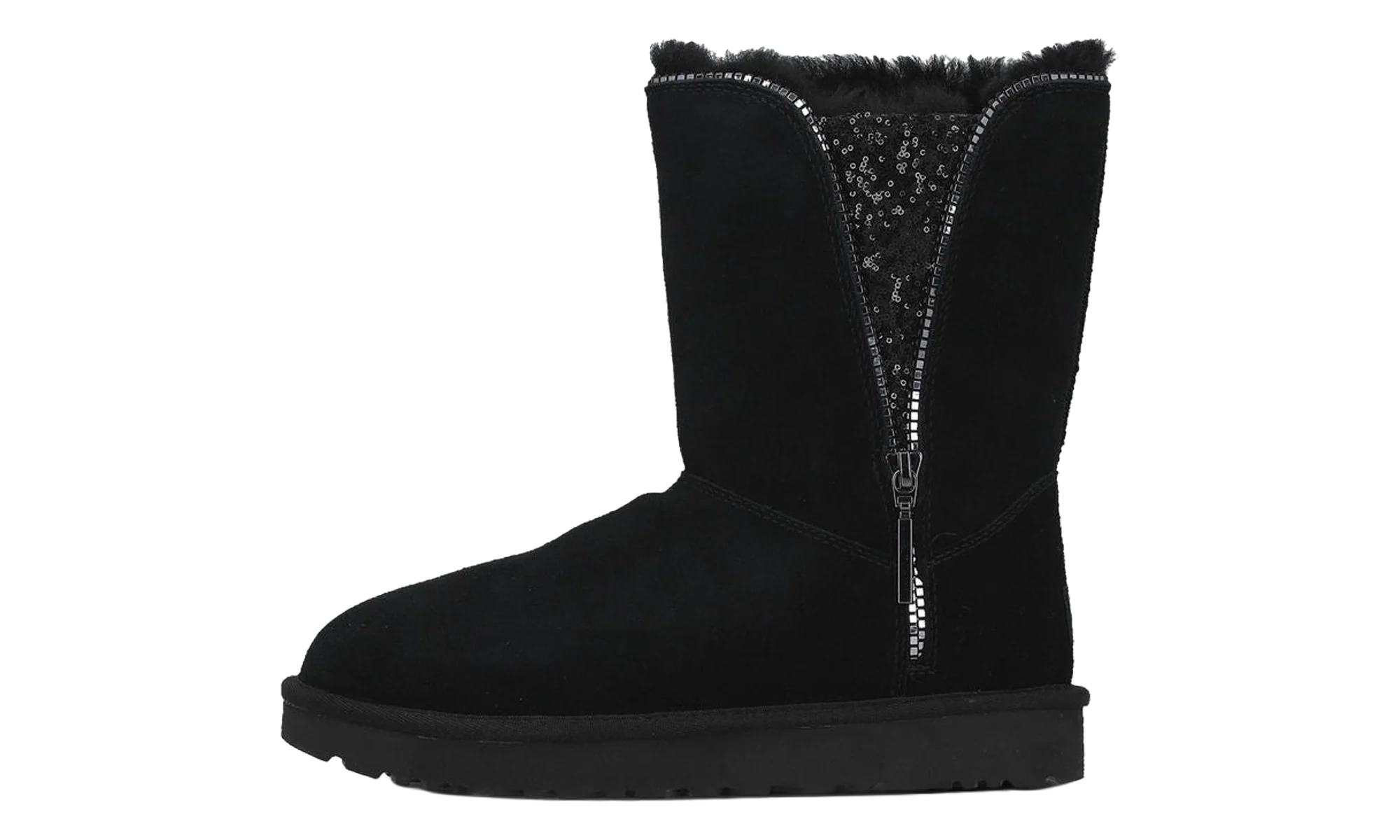 Classic Zip Stiefel Boot WMNS "Black" 1103764 BLK