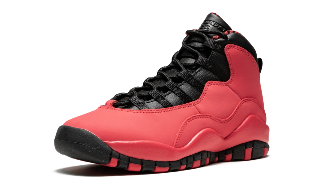 Air Jordan 10 Retro GS "Fusion Red" 487211 605