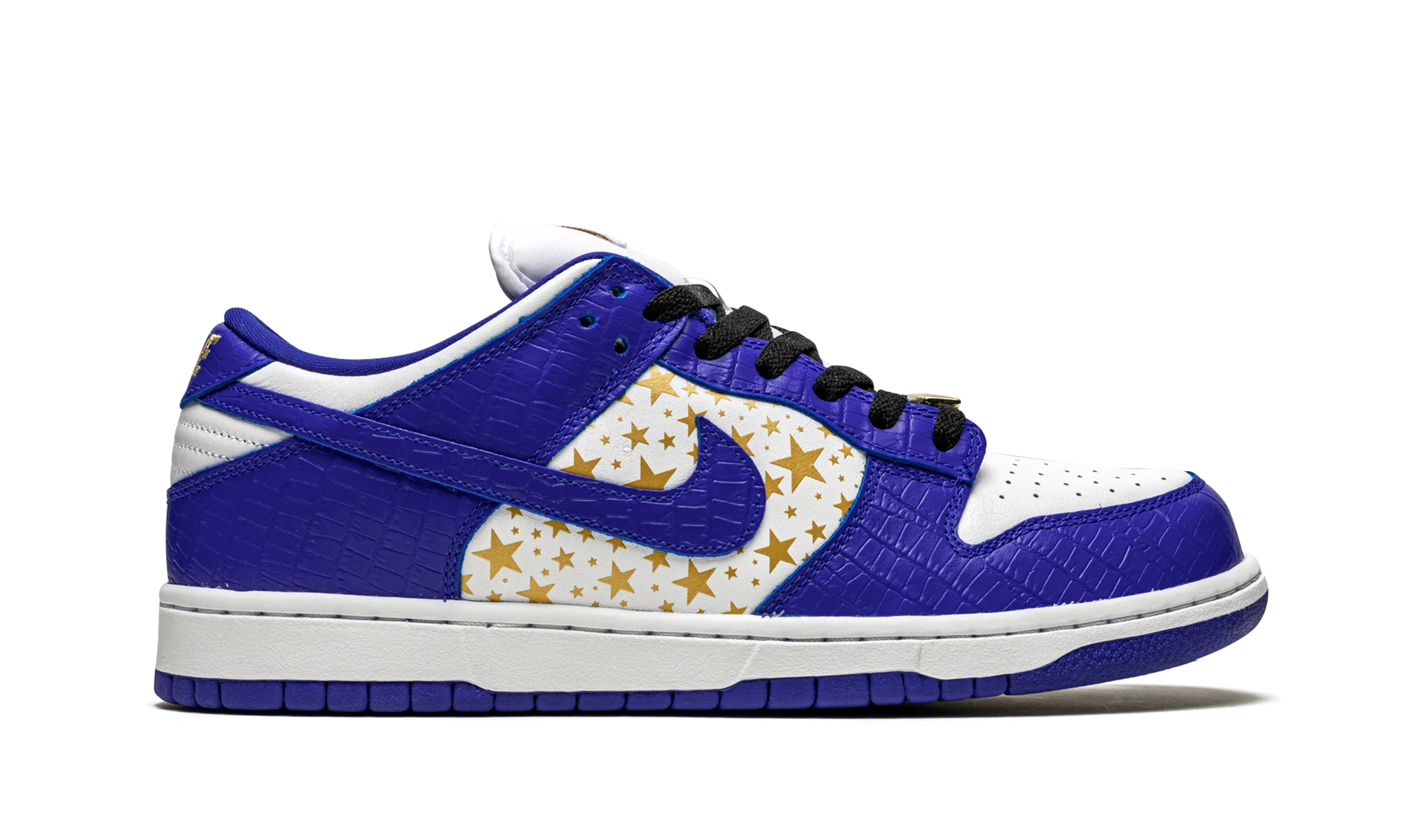 SB Dunk Low "Supreme - Stars - Hyper Blue" DH3228 100