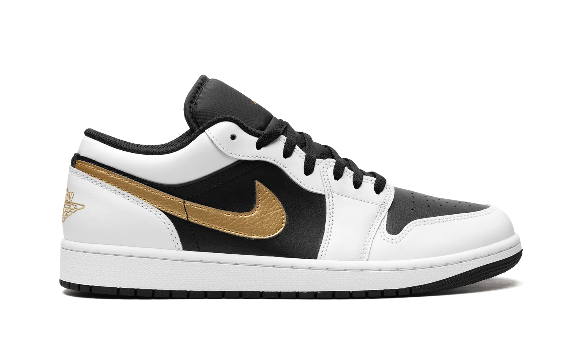 Air Jordan 1 Low "Gold Swoosh" 553558 172