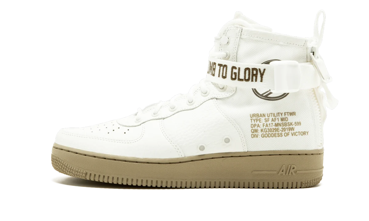 SF AF1 MID "Ivory Olive" 917753 101