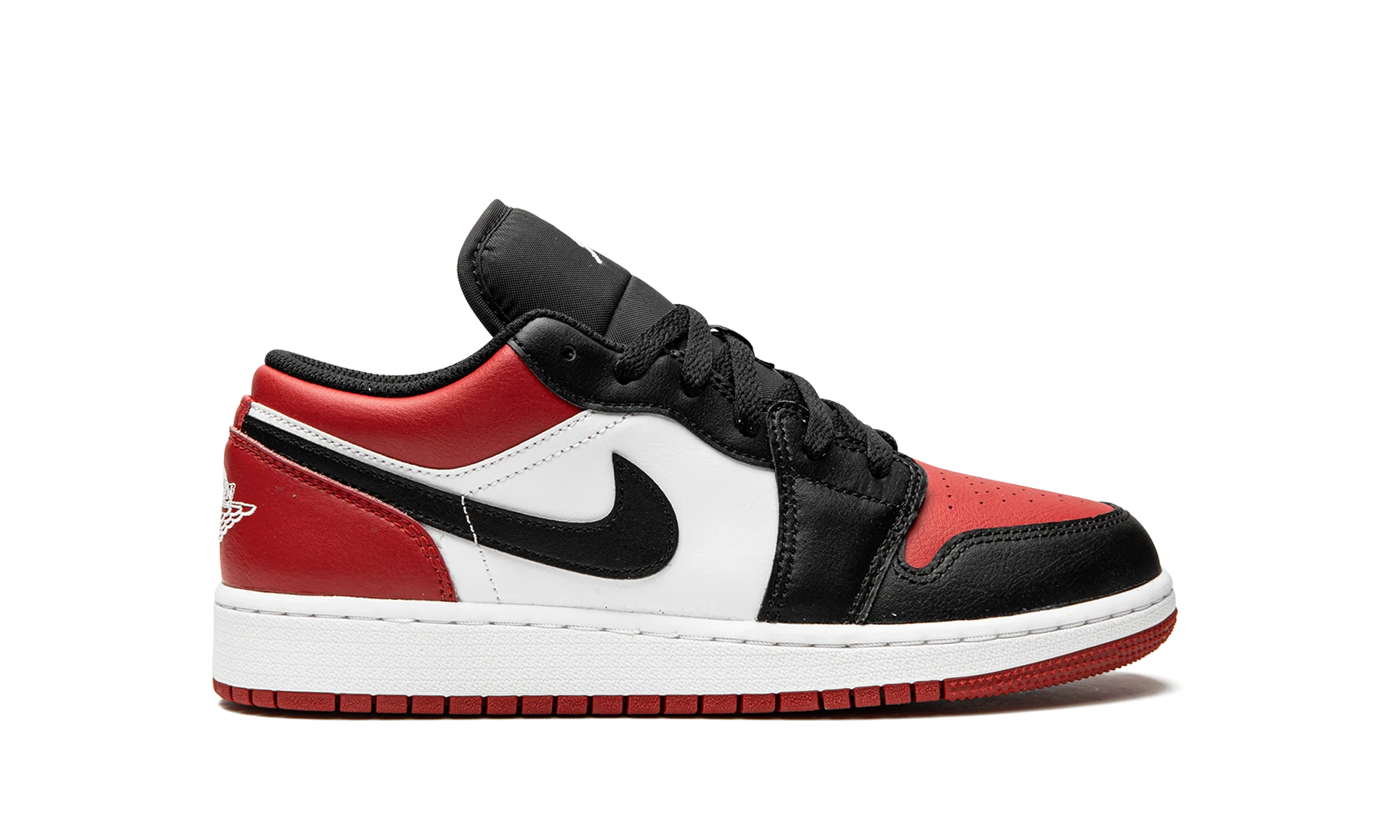 Air Jordan 1 Low GS "Bred Toe" 553560 612