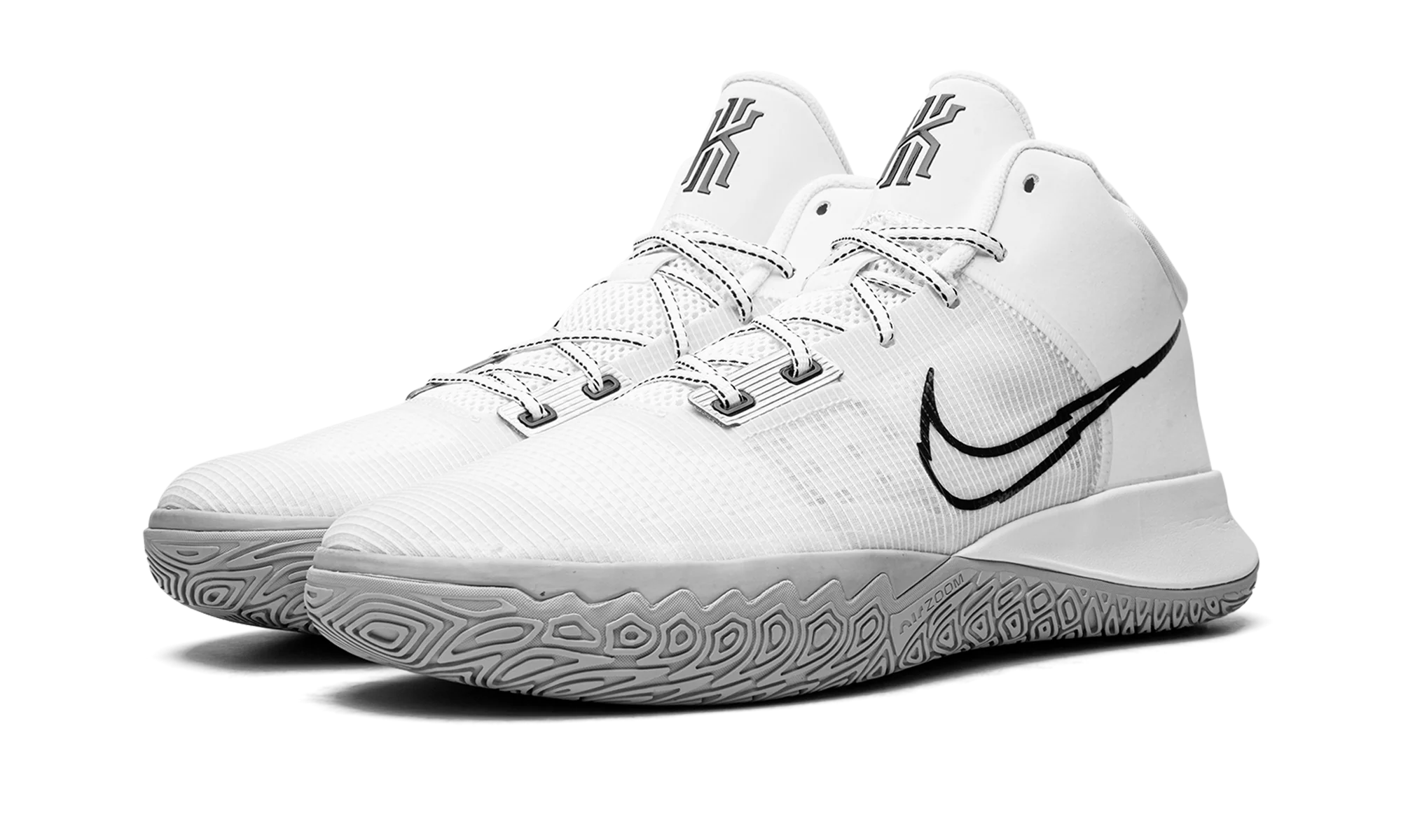 Kyrie Flytrap IV "White / Black / Metallic Silver" CT1972 100