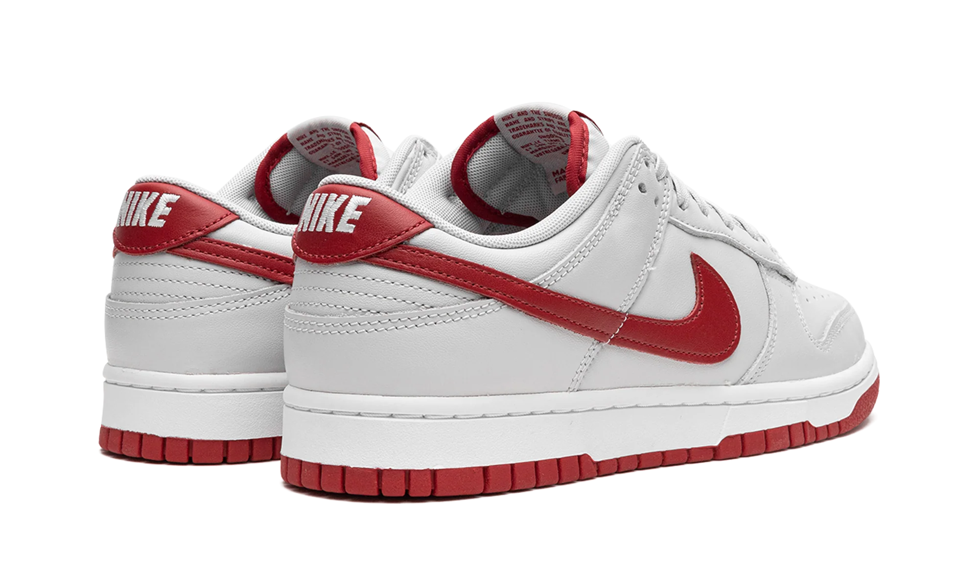 Dunk Low "Vast Grey / Varsity Red" FJ0832 011